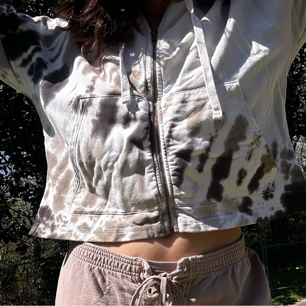 Electric & Rose Cozy Tie Dye Hoodie